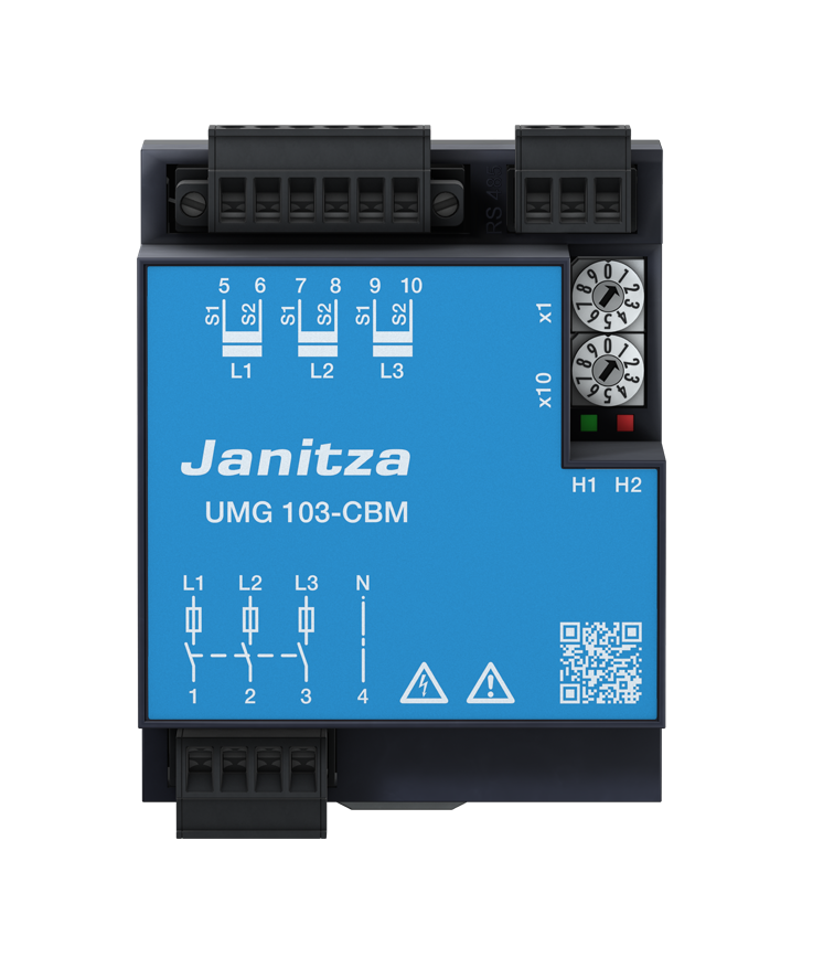 Analizador de energía compacto Janitza UMG 103-CBM