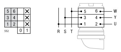 INTERRUPTOR 4P.32A. MANDO IP69K EN CAJA INOX
