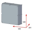 CAJA CONEXIÓN PV 7 STRINGS - FUS 15A -SECCIONADOR 160 + PROTECTOR SOBRETENSIONES