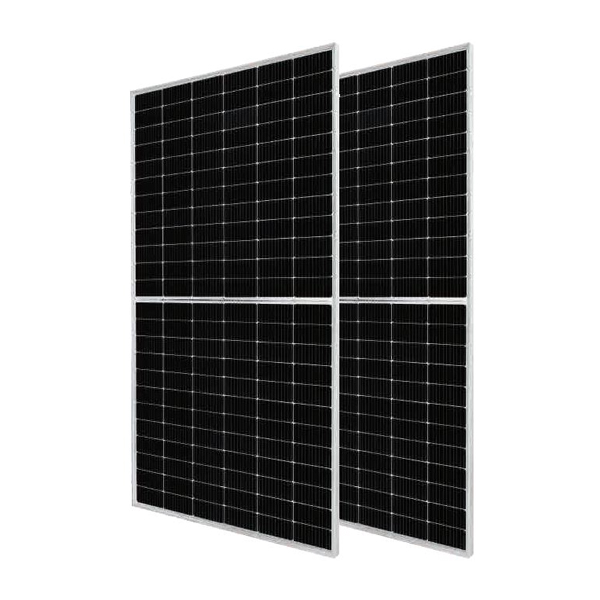 JA SOLAR 545 W Bifacial Double Glass deep blue 3.0 marco plateado