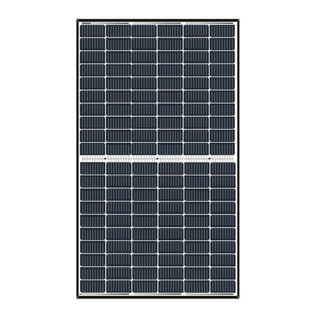 LONGI SOLAR Hi-MO4 60HIH 370W Half-Cut marco negro. NEW frame height 30mm