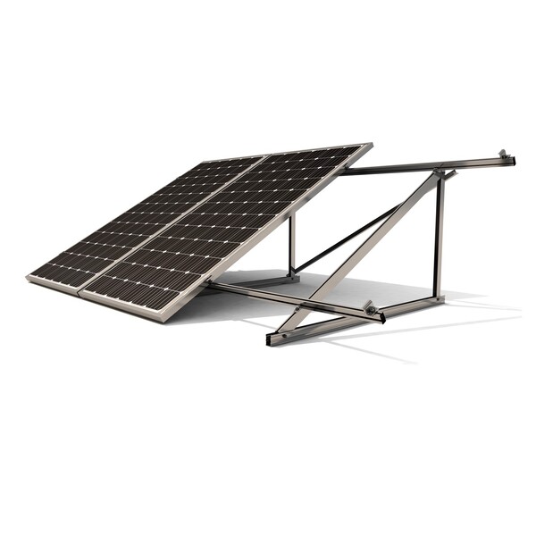 SUNFER 11V6 15º Kit de triangulo para 6 módulos para chapa o correas