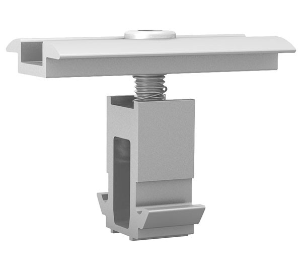 MC SET DomeClamp 30-50mm SILVER Universal