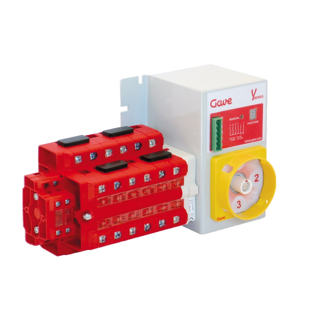 CONMUTADOR MOTOR.MULTIFUE. 4P 63A 12VDC