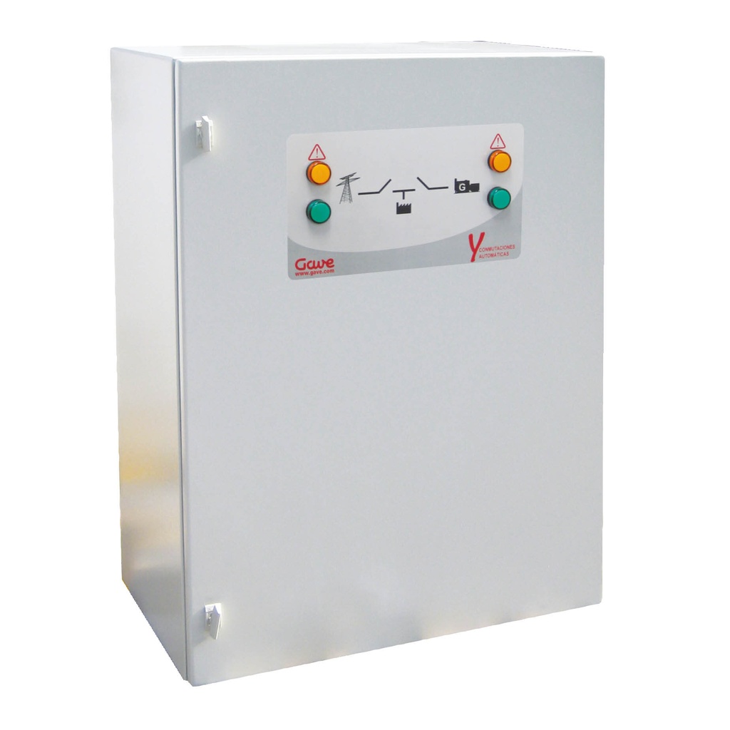 CUADRO CONMUTACION AUTOMATICA  SEÑALIZACIÓN 4P  630A PROT. SOBRETENSIONES