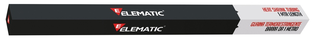 TUBO TERMOR.NEGRO CAJA 24 M. 6,4/3,2 GAVE