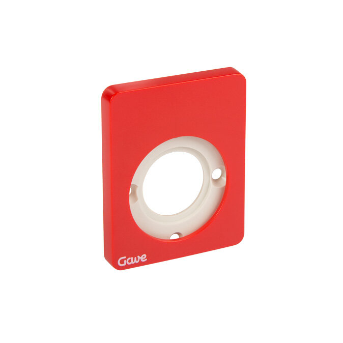 PLACA NVR D0 SIN INSCRIPCIONES C/ROJO