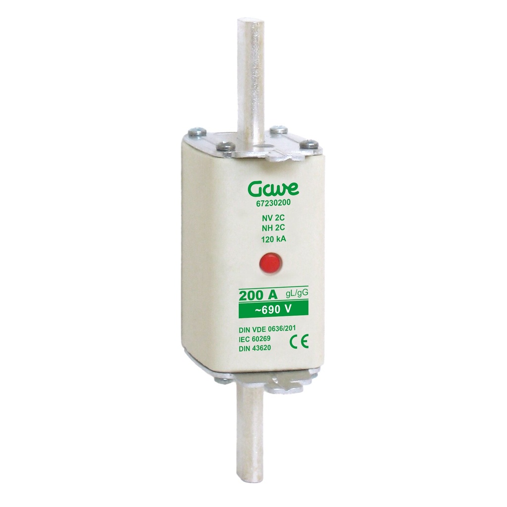 FUSIBLE NH IND.FUSION 200A.AM T2 GAVE