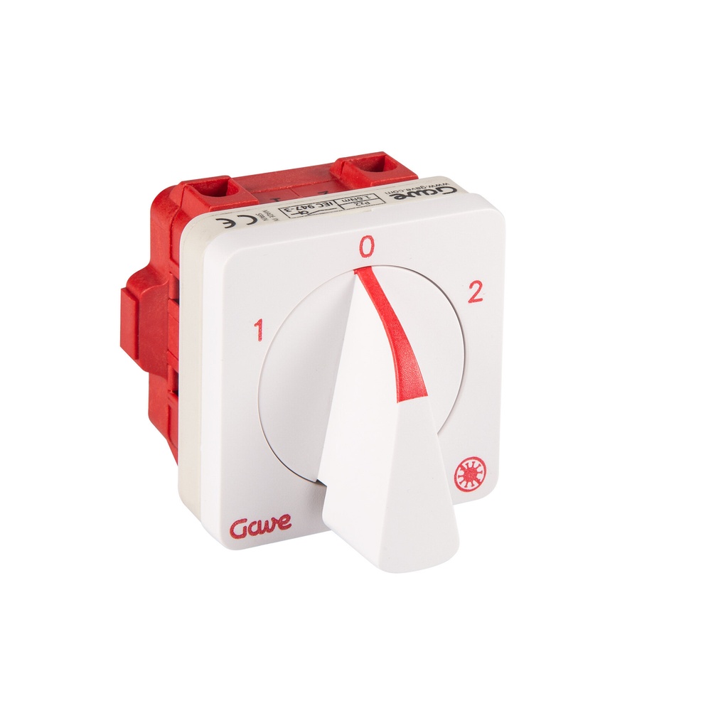 CONMUTADOR 1-0-2 1P 16A.D0 TRATAMIENTO ANTIMICROBIANO