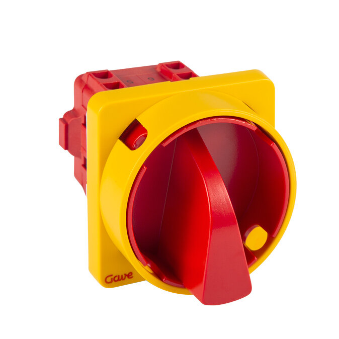 INTERRUPTOR 3P.12A.D0 BLOQUEO CANDADO ROJO/AMARILLO