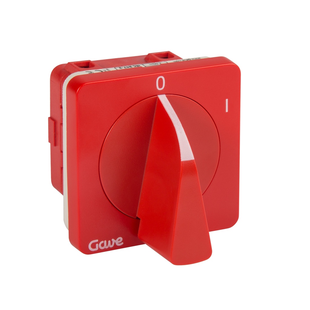 INTERRUPTOR CON RETORNO GAVE 1P 25A.D1