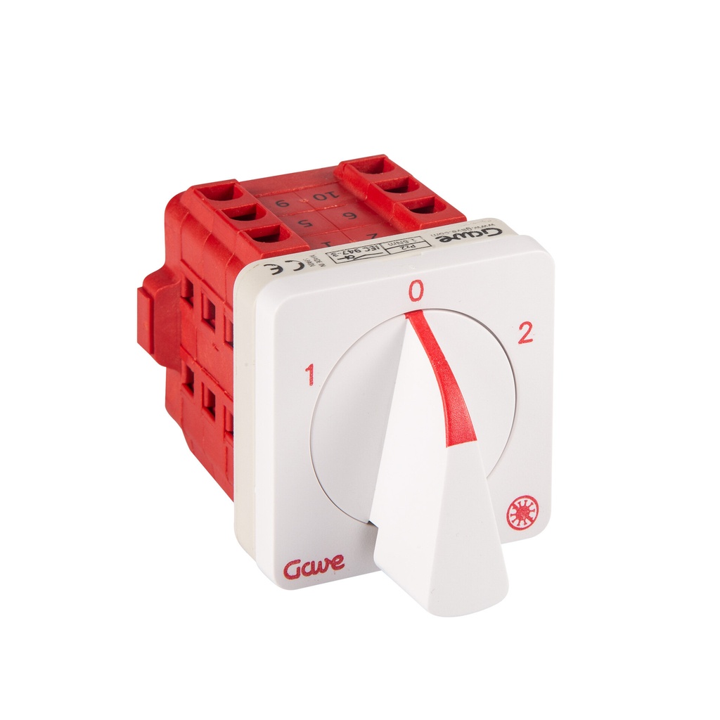 CONMUTADOR 1-0-2 3P 12A.D0 TRATAMIENTO ANTIMICROBIANO GAVE