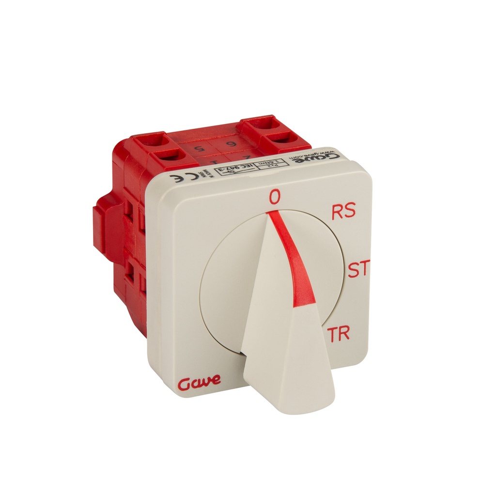 CONMUTADOR  VOLTIMETRO 3P 25A.D0