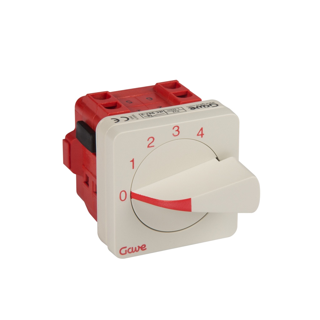 CONMUTADOR GAVE 1P 4 POS.25A.D0