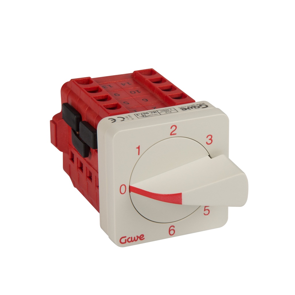 CONMUTADOR  1P 6 POS.16A.D0