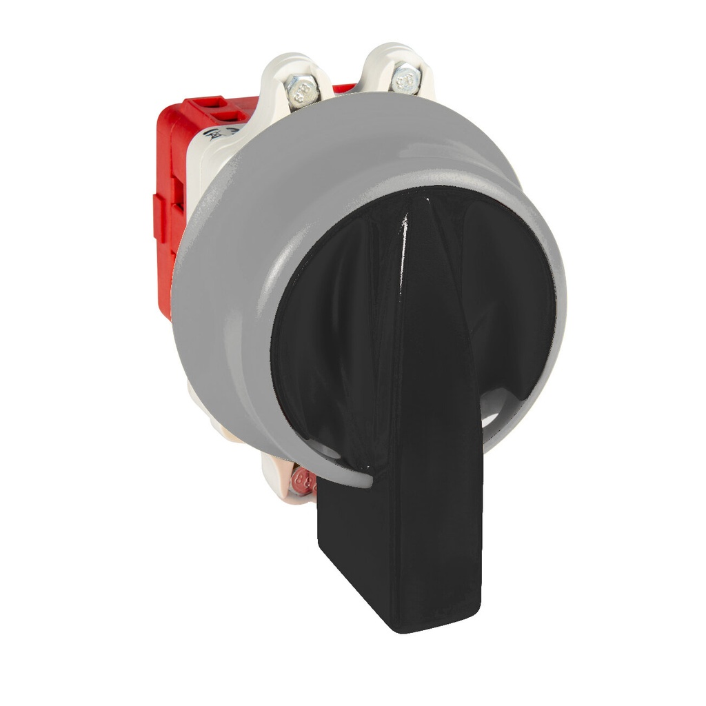 INTERRUPTOR 2P GAVE 32A.D1 MANDO BLOQUEO CANDADO IP69K NEGRO/GRIS