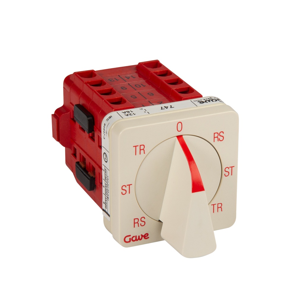 CONMUTADOR  VOLTIMETRO GAVE 3P 16A.D0