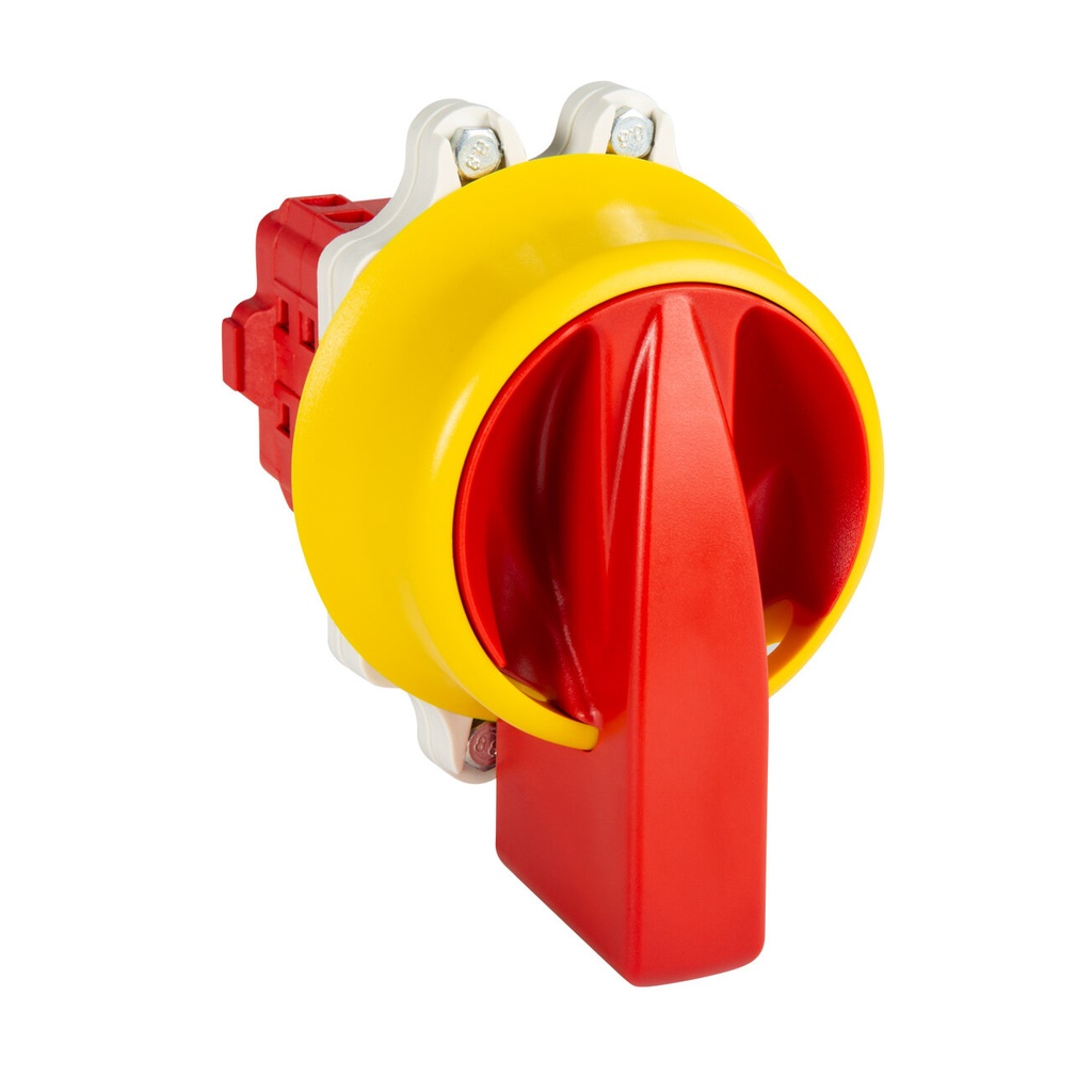 INTERRUPTOR 4P 25A.D0 MANDO BLOQUEO CANDADO IP69K + AUXILIAR 1NA+1NC 12A