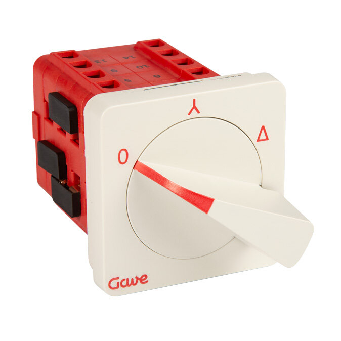 CONMUTADOR  ESTRELLA GAVE TRIANGULO 25A.D1