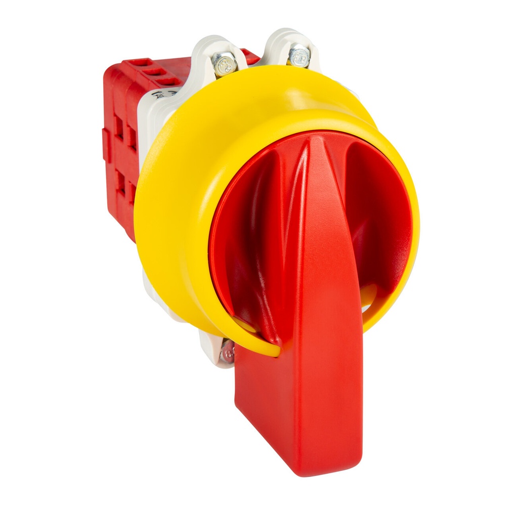 INTERRUPTOR 3P 32A.D1 MANDO BLOQUEO CANDADO IP69K + AUXILIAR 1NA+1NC 12A