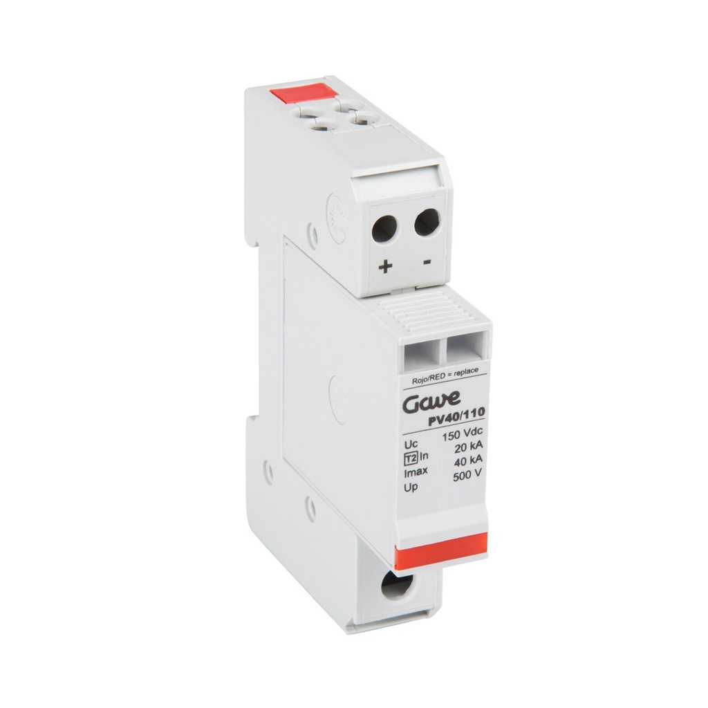 PROTECTOR CLASE II - 110VDC -40KA CON TELESEÑALIZACIÓN