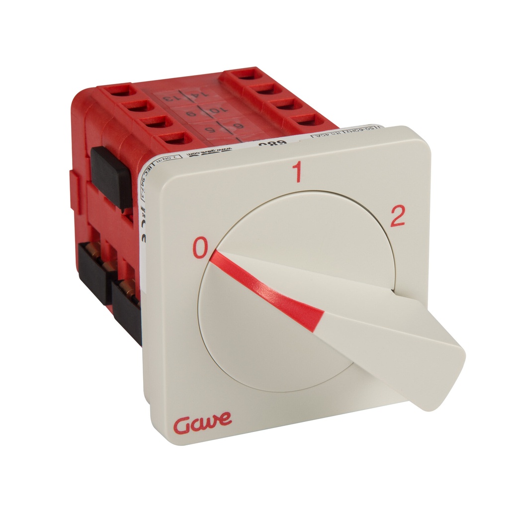 CONMUTADOR  POLOS 2 VELOCIDADES  0 IZQUIERDA 40A.D1