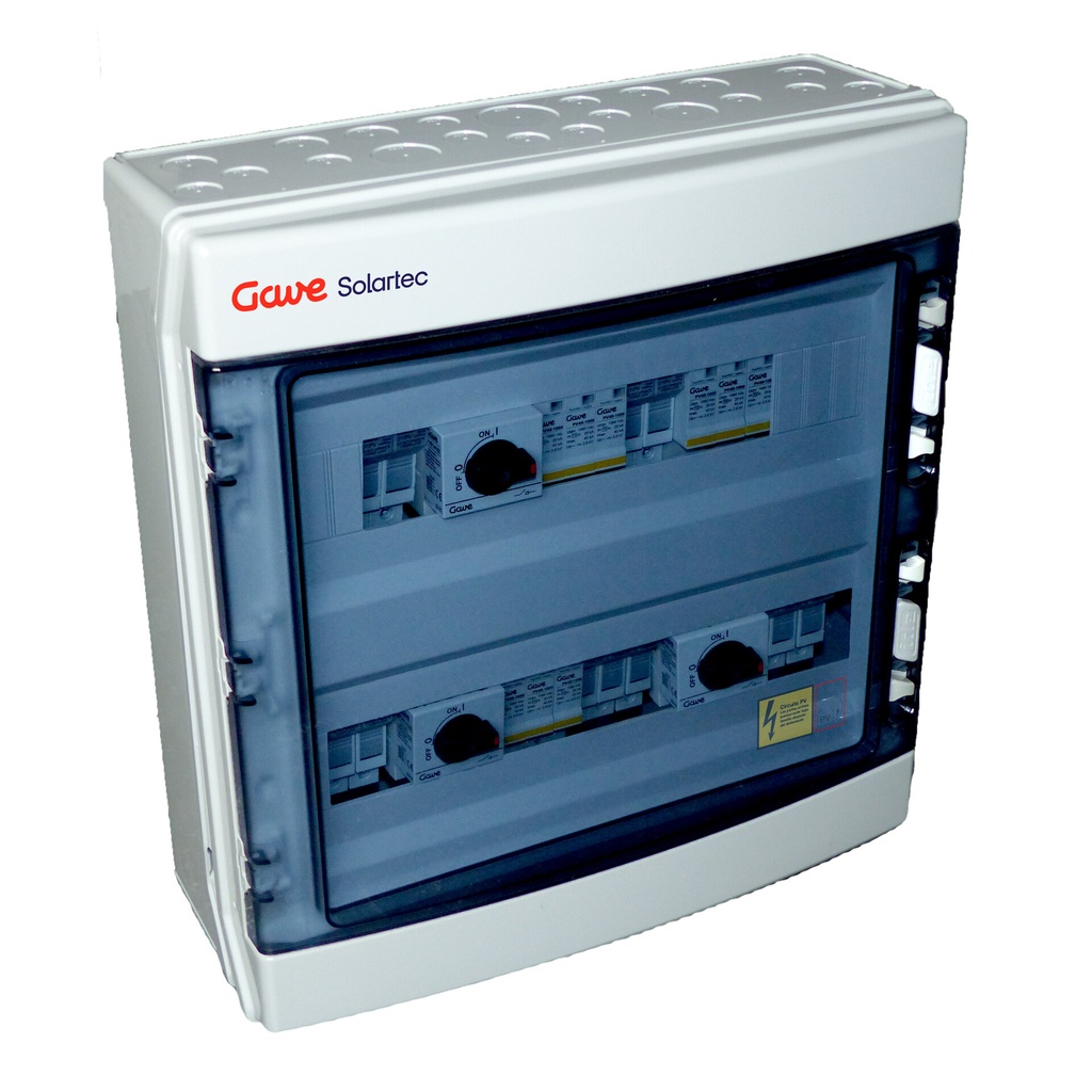 CAJA MOD.2STR.1000V 25A FUS12A 3MPPT SALIDAS INDIVIDUALES GAVE