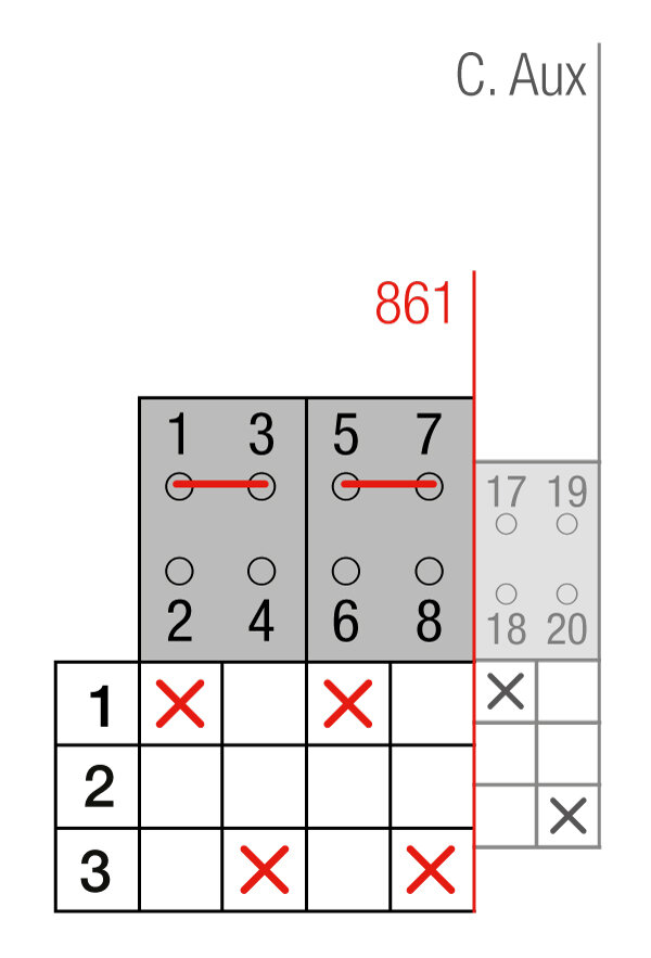CONMUTADOR  MOTORIZADO ENTRADA INFERIOR 1-0-2 3P 250A. 80-230VAC