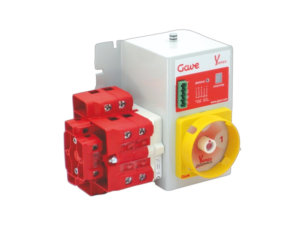 INTERRUPTOR MOTORIZADO LATERAL 3P 125A. 80-230VAC GAVE