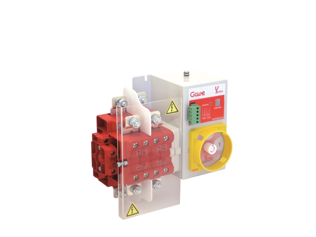 INTERRUPTOR MOTORIZADO LATERAL 3P 250A. 12V DC GAVE