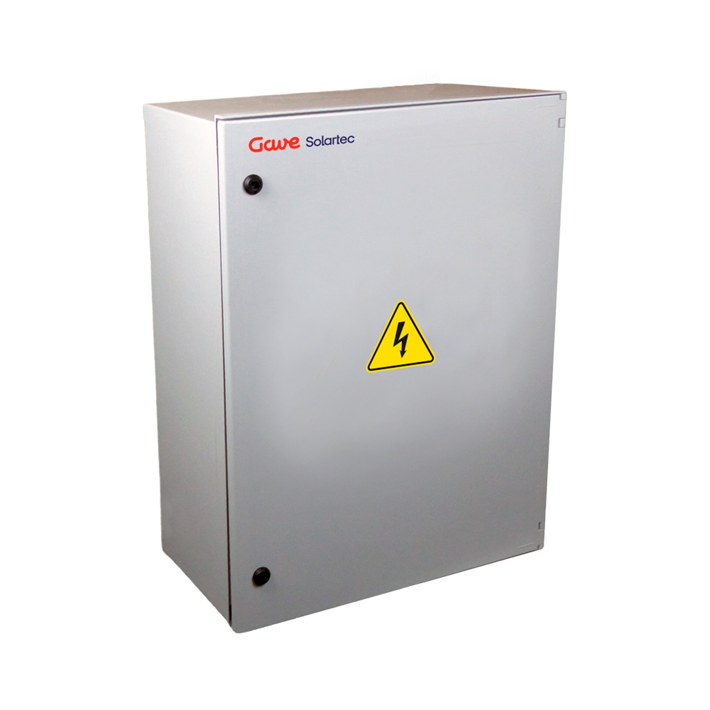 ARMARIO CONEXIÓN 1000V PV - 8 MPPT 2 STRING FUS 15A - SECCIONADOR 25A + PROTECTOR SOBRETENSIONES CLASE II GAVE