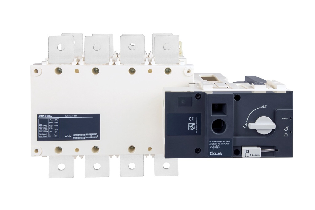 CONMUTADOR MOTORIZADO 4P  x 630A