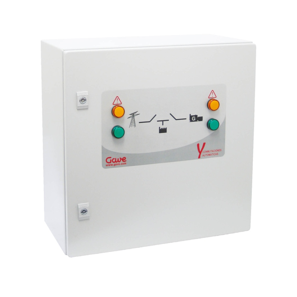 CUADRO CONMUTACION AUTOMATICA SEÑALIZACION  4P 160A PROT. SOBRETENSIONES